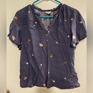 Women’s floral blouse